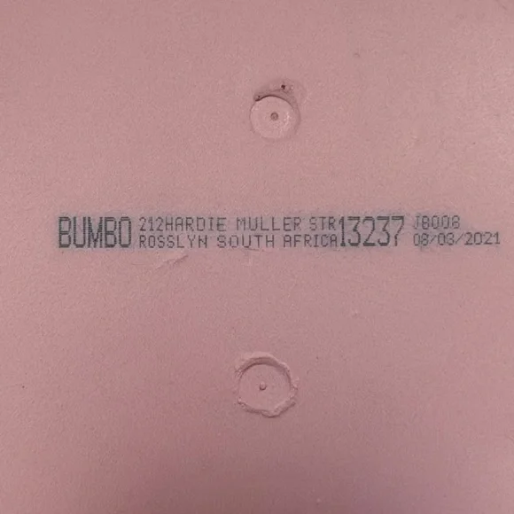 VGUC Baby Bumbo Pink and Cream Baby Seat with Detachable Tray and Safety Straps - Picture 7 of 16